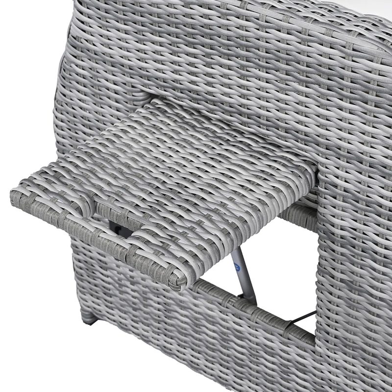 Outdoor Furniture Set Patio Rattan with Recliners and Tables by HouseOfZazla