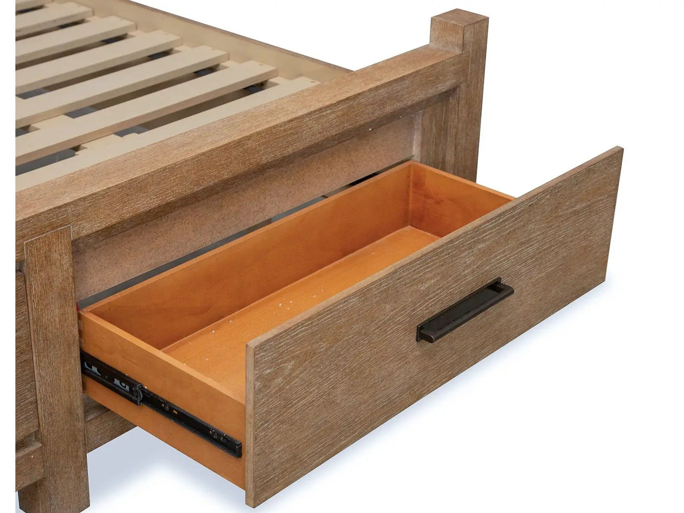 Plum Creek - Upholstered Panel Storage Bed by Unique Piece Furniture