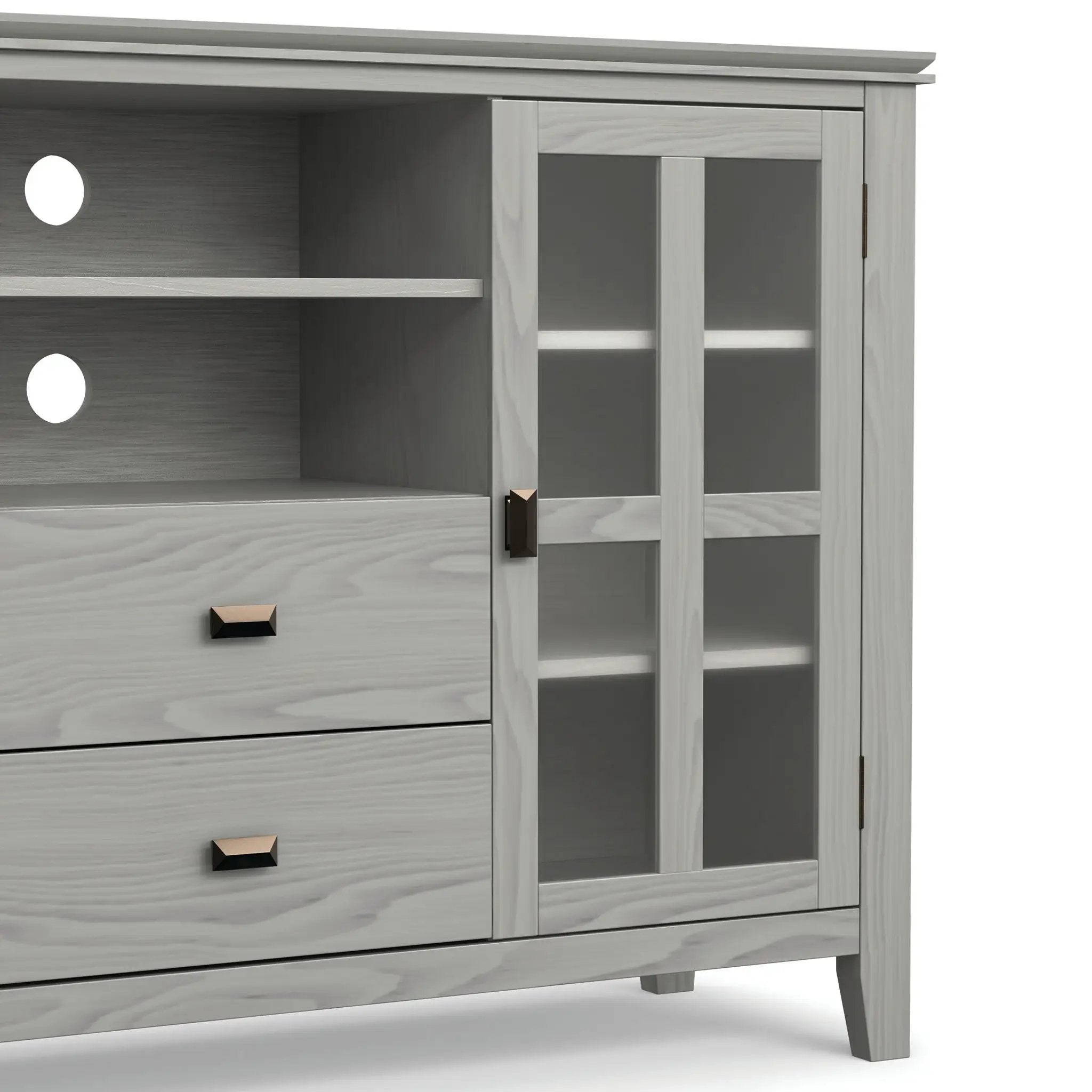 Artisan - Handcrafted, Tall TV Media Stand by Unique Piece Furniture