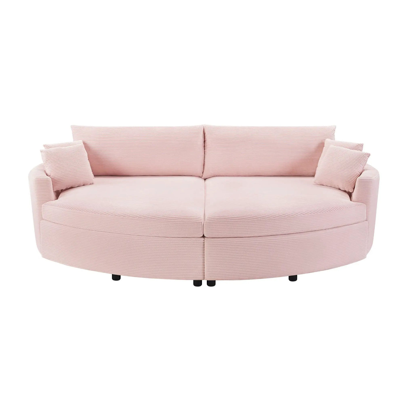 Oversized Double Chaise Lounge Sofa With USB Ports by HouseOfZazla