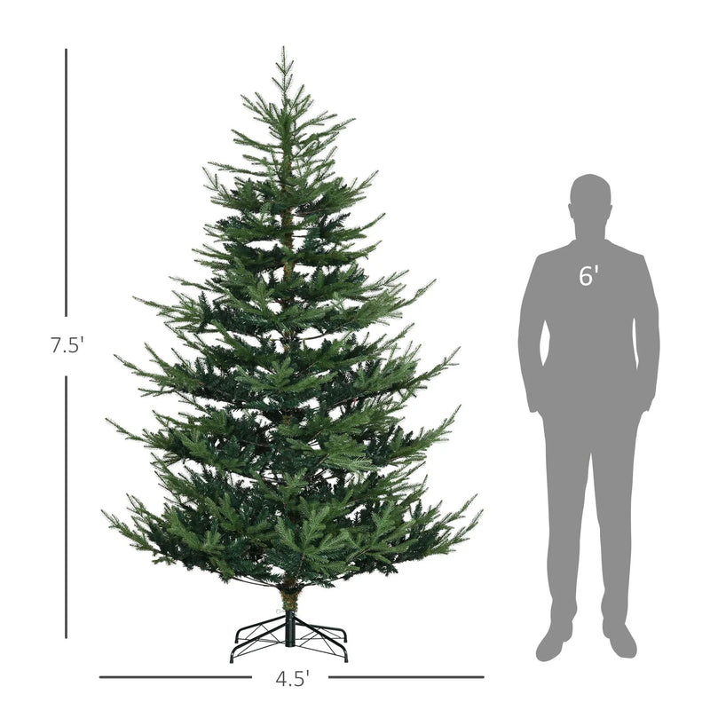HOMCOM 7.5 Foot Artificial Christmas Tree by HouseOfZazla