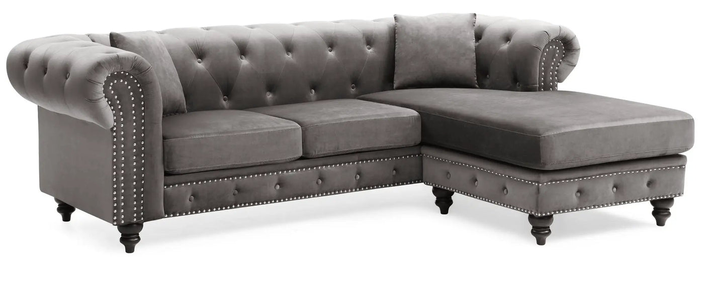 Nola - Luxurious Design Sofa Chaise by HouseOfZazla