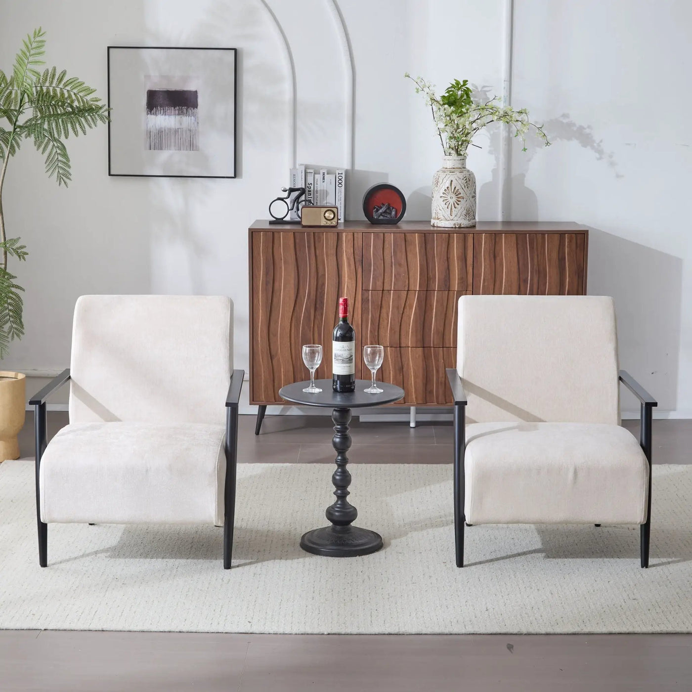 Modern Lounge Chair With Upholstery by HouseOfZazla