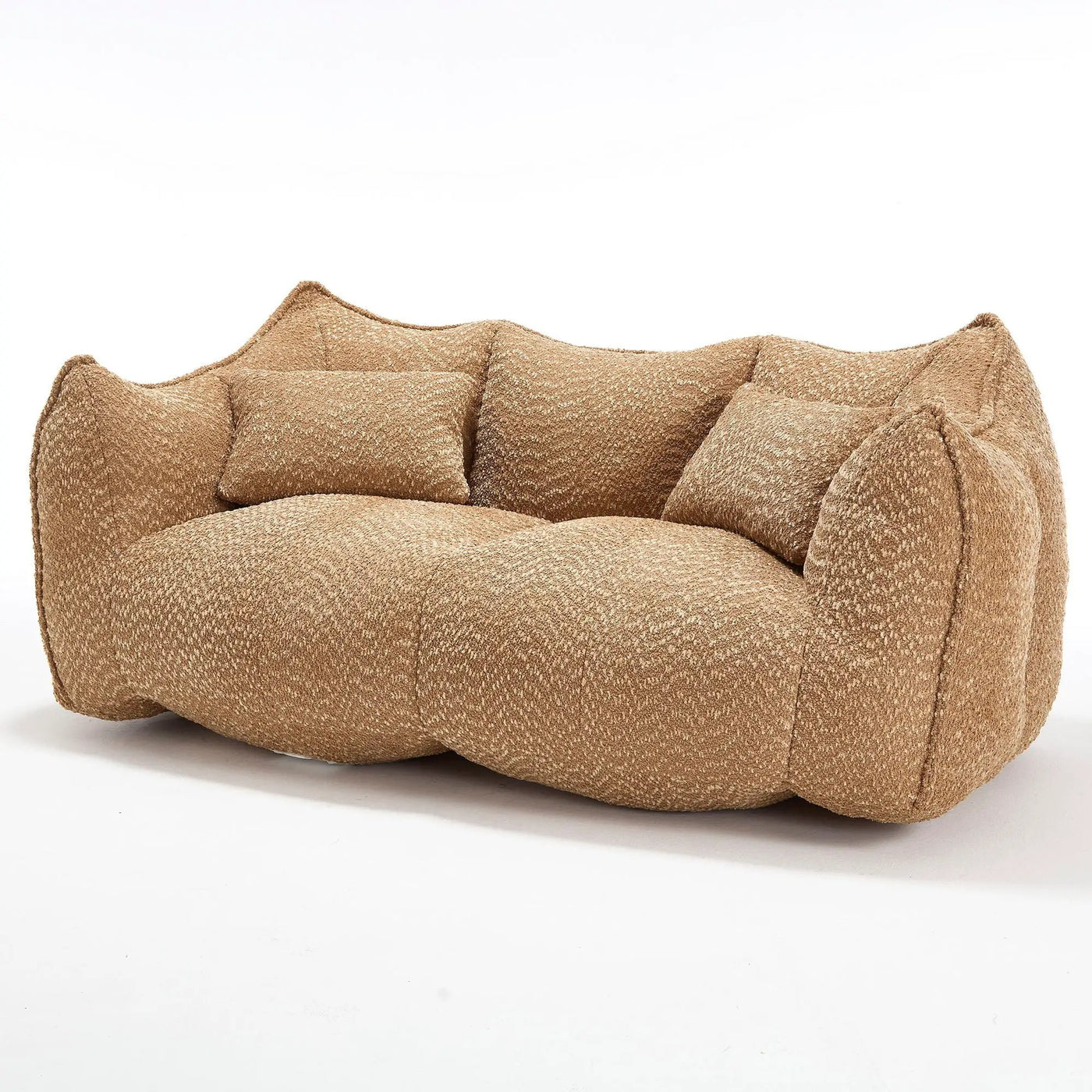 Comfortable Dual Beanbag Chair With High Resilience Foam Core For 2 People by HouseOfZazla