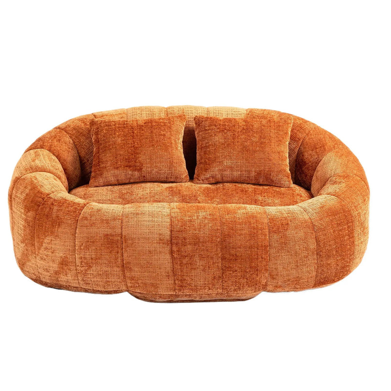 Bean Bag Lazy Sofa, Durable Comfort Lounger High Back Bean Bag Chair Couch by HouseOfZazla