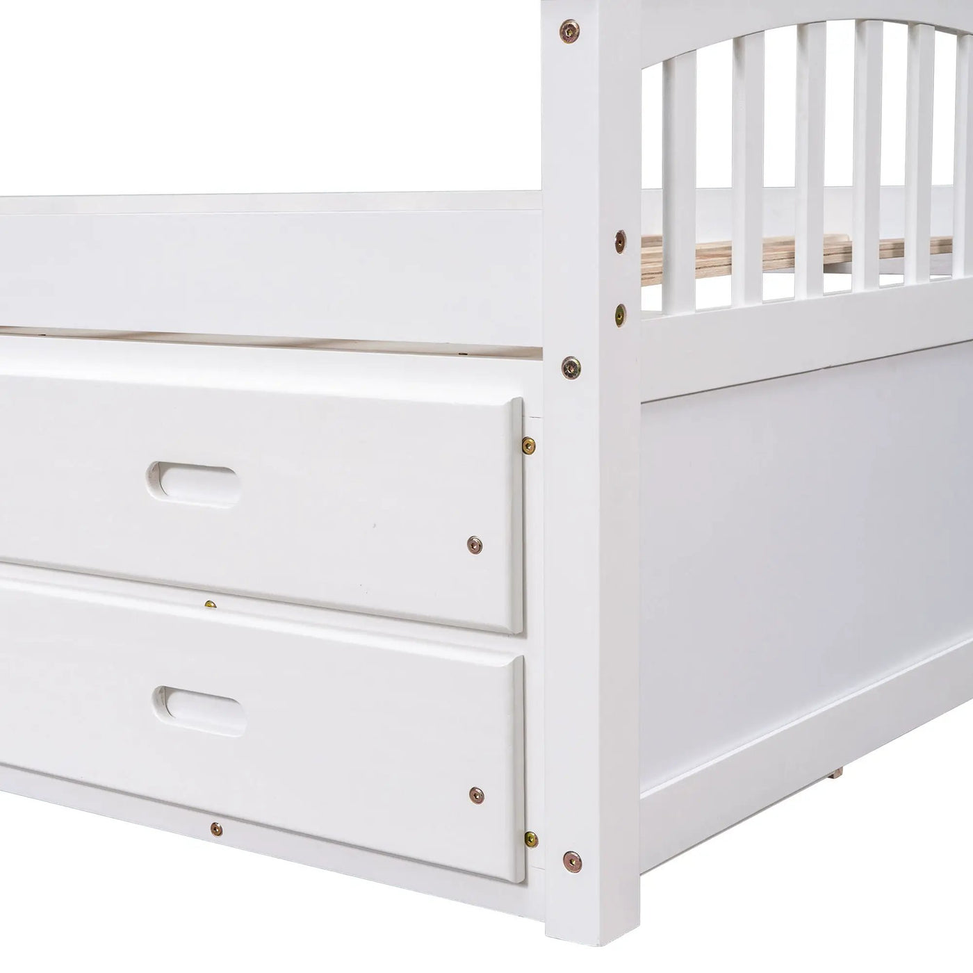 Platform Storage Bed Solid Wood Bed With 6 Drawers by HouseOfZazla