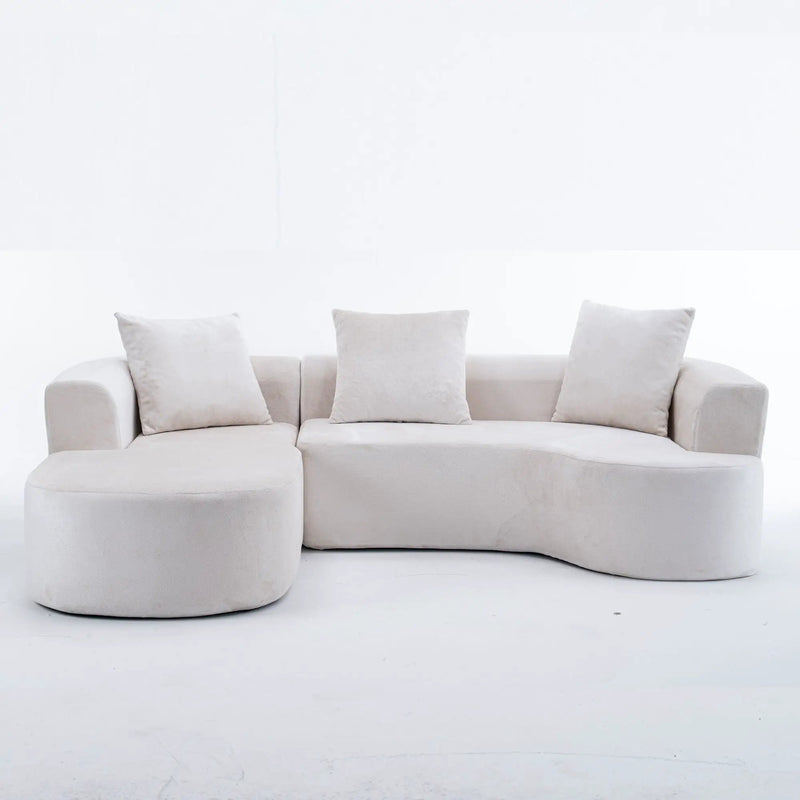 Modular Sectional Sofa With L Shape Chaise With Deep Seat by Unique Piece Furniture