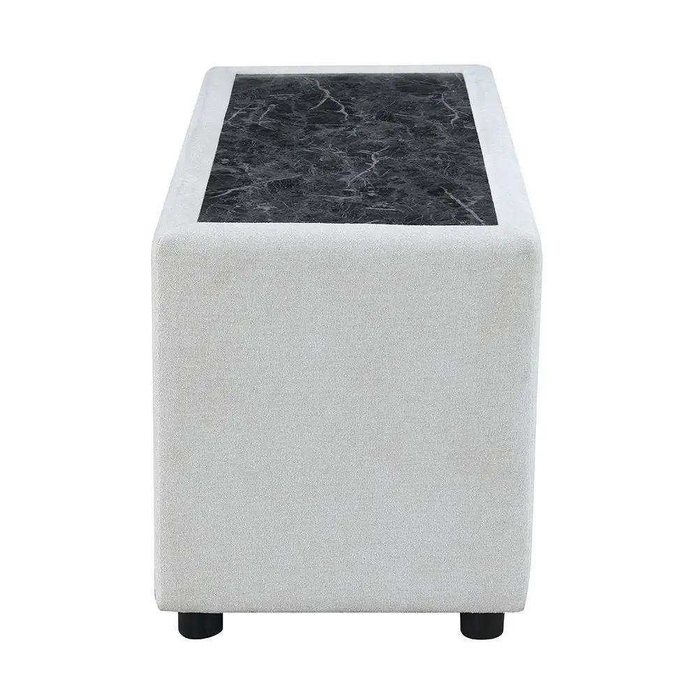 Marisa - Modular Console - Beige Boucle by Unique Piece Furniture