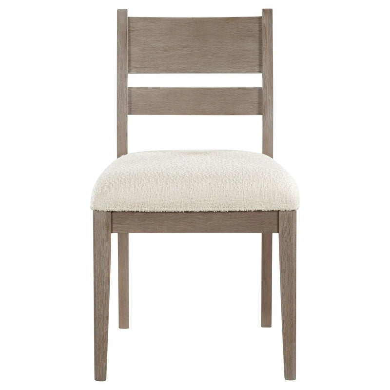 Cornelia Wood Dining Side Chair Coastal Grey (Set of 2) by Unique Piece Furniture