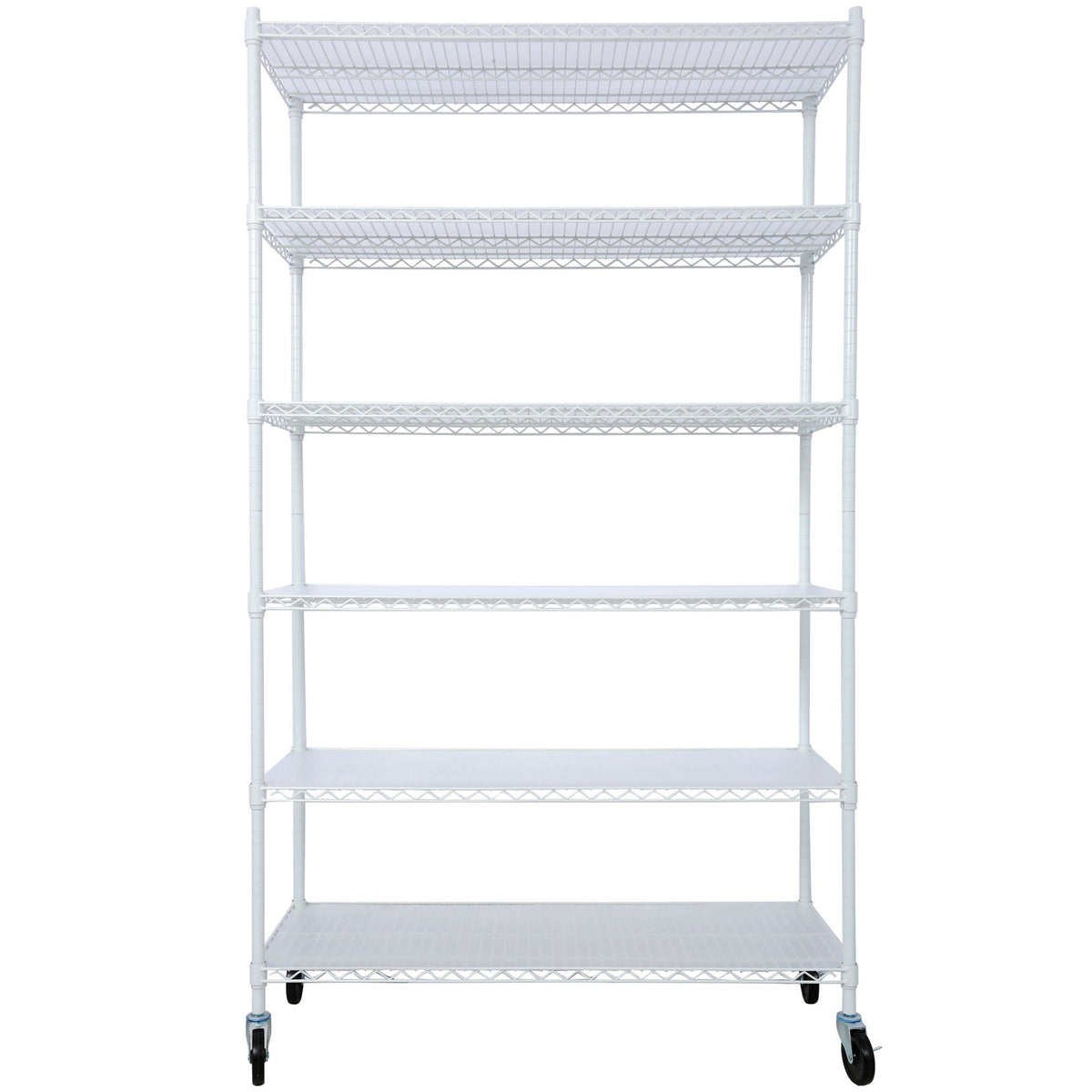 6 Tier Heavy Duty Metal Shelf Wire Shelving Unit, photo 2 of 40