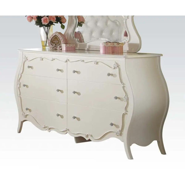 Edalene - Commode - Blanc perle
