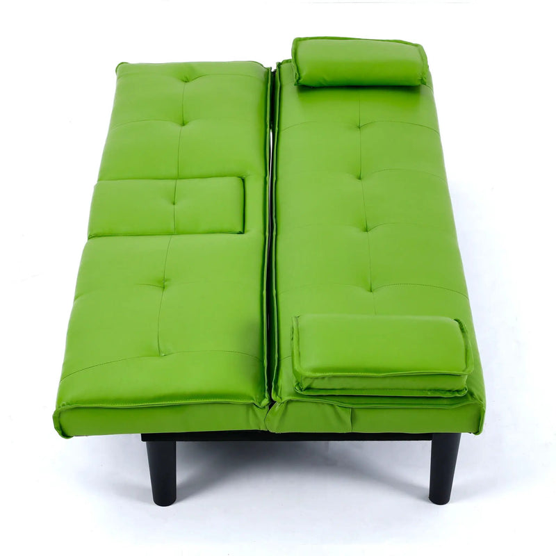 Sofa Bed With Foldable Design And Cup Holder by HouseOfZazla