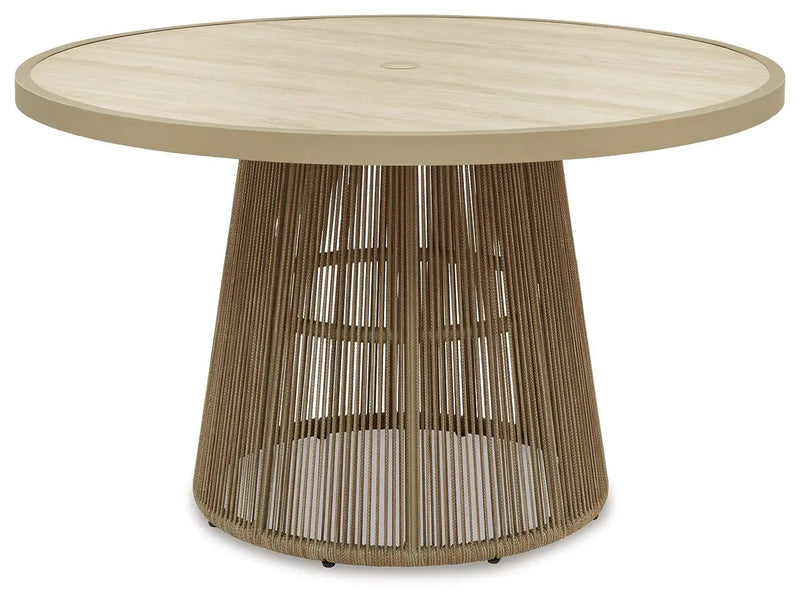 Orchard Beach - Outdoor Dining Table - Beige by Unique Piece Furniture