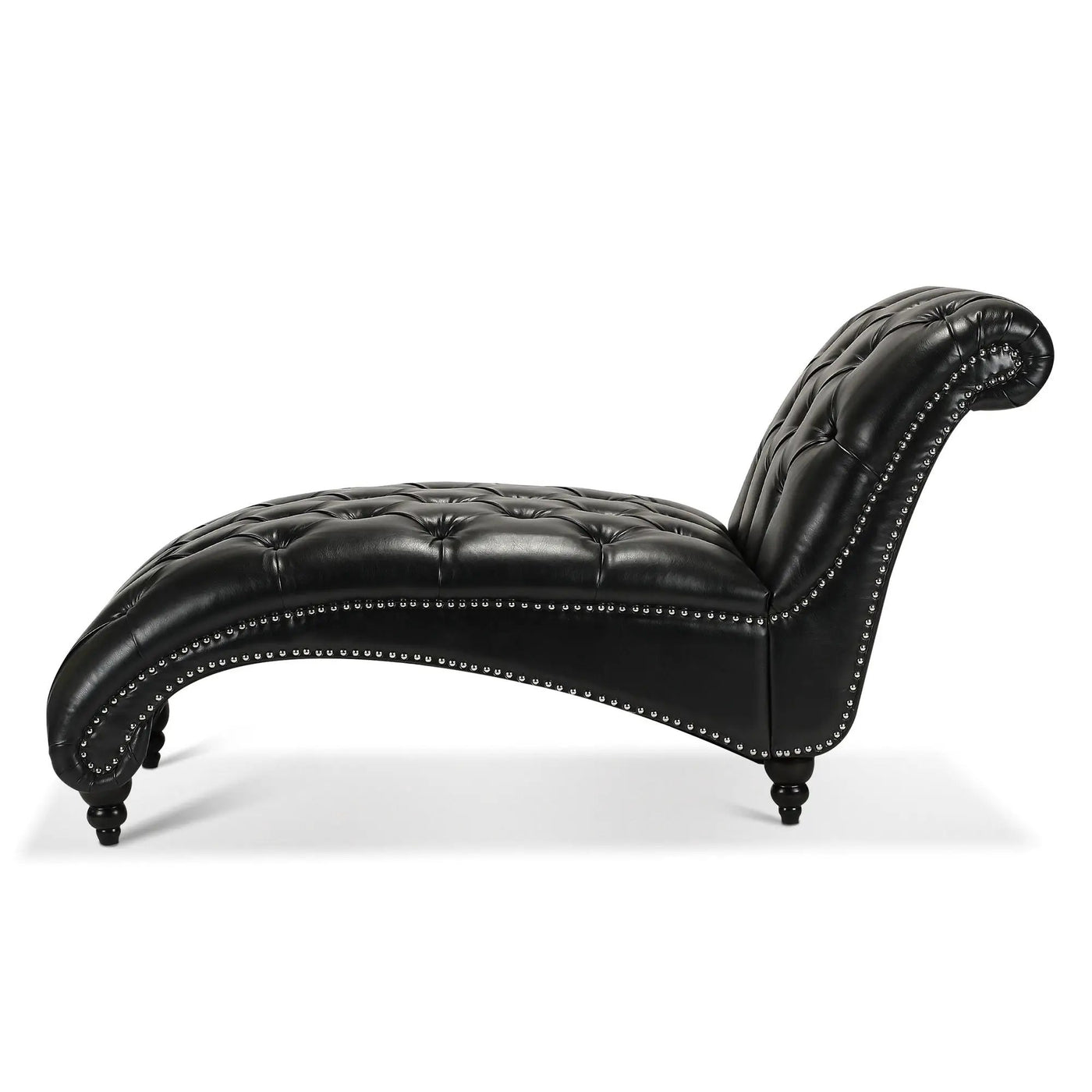 Tufted Armless Chaise Lounge by Unique Piece Furniture