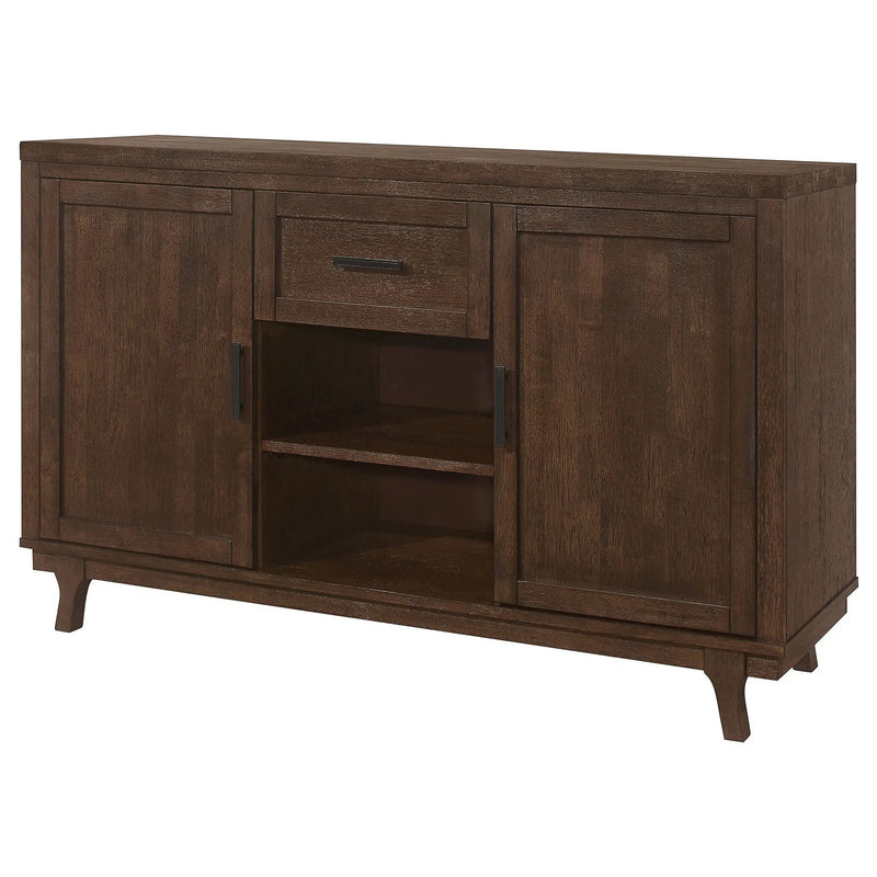 Mccall - 2 Door Server With 1 Drawer - Brown Oak by HouseOfZazla