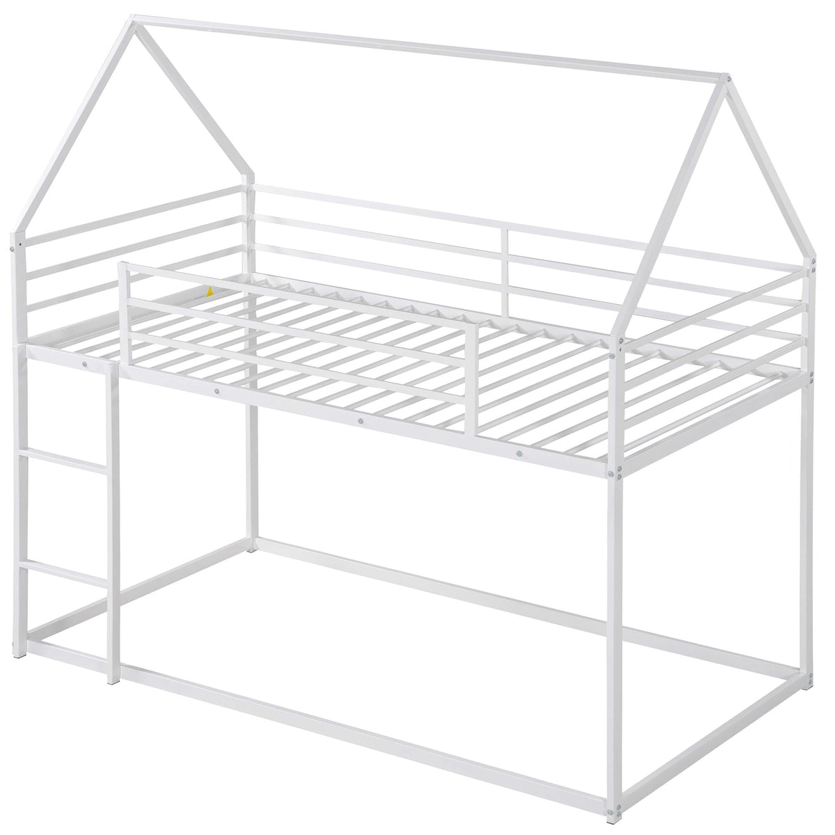 House Bunk Bed With Built In Ladder - Twin Over Twin, photo 9 of 26