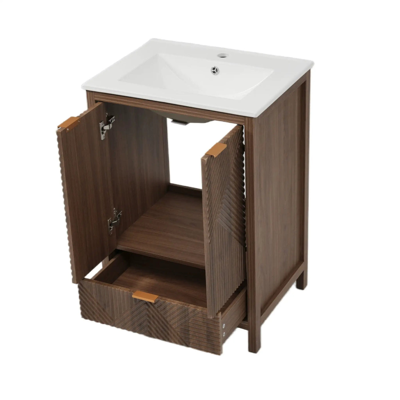 Modern Bathroom Vanity With Sink Combo by HouseOfZazla