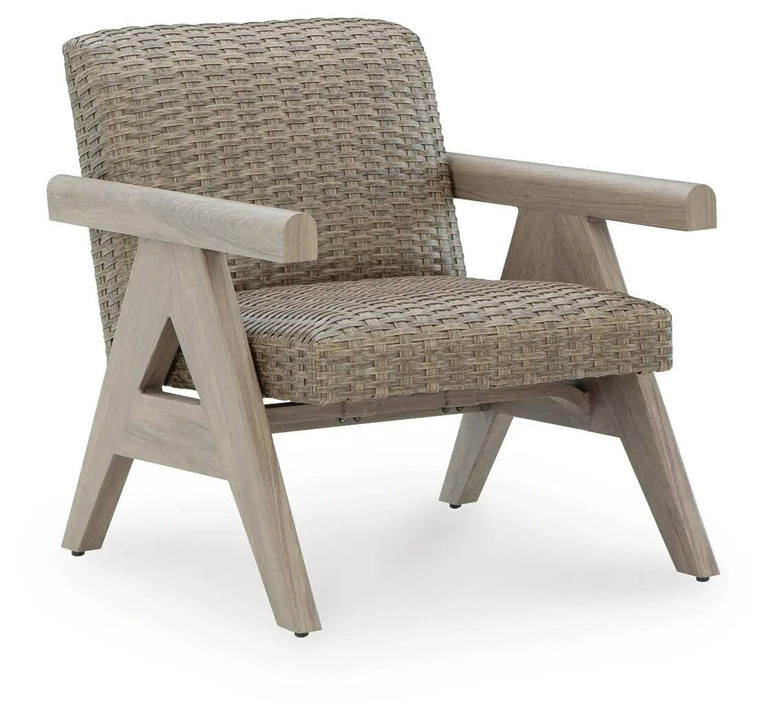 Cliff Trails - Rocking Lounge Chair - Beige by Unique Piece Furniture