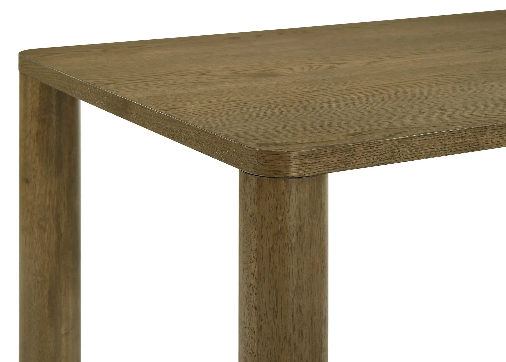 Castlewood 71-inch Rectangular Wood Dining Table Brown Oak by Unique Piece Furniture