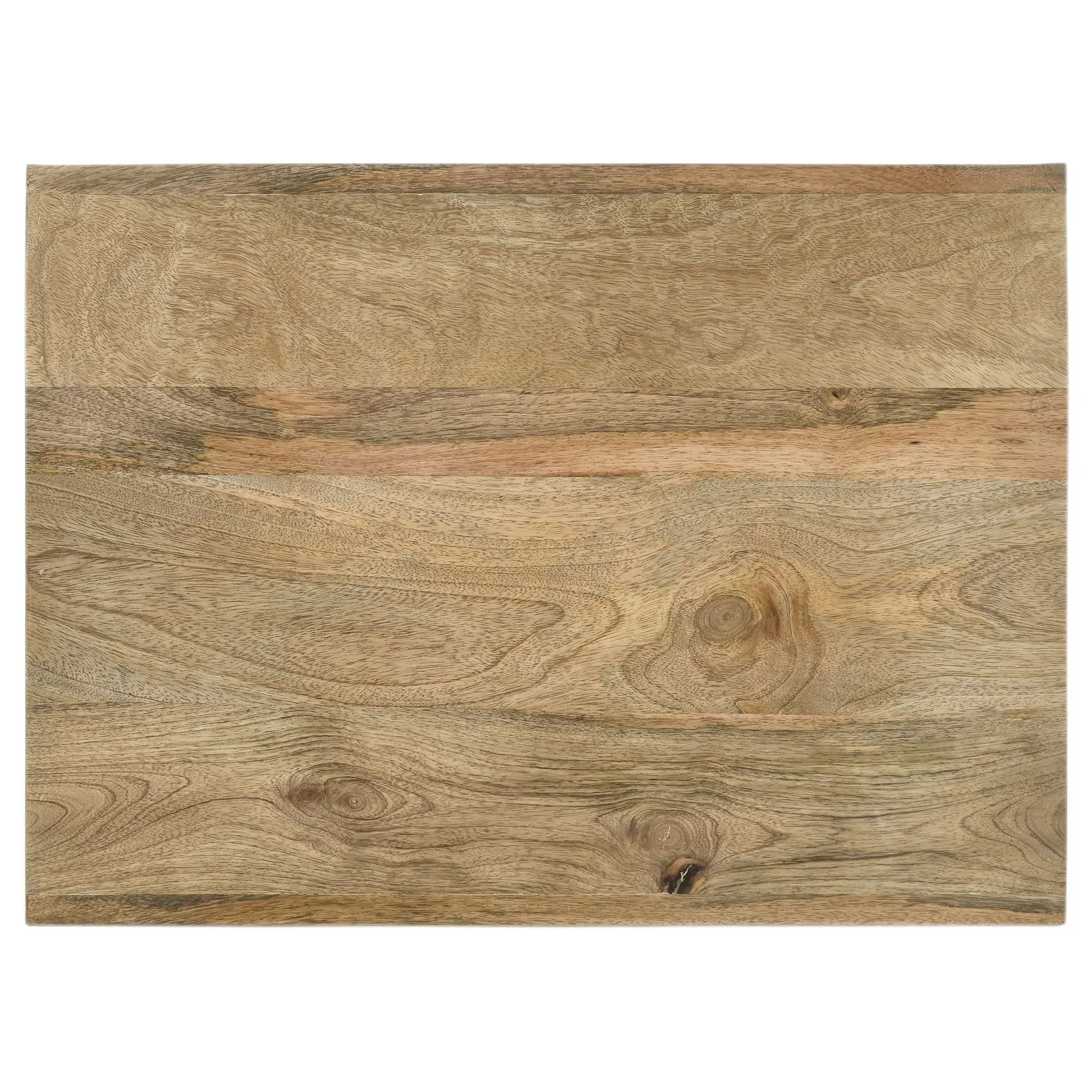 Benton Rectangular Solid Wood End Table Natural by Unique Piece Furniture