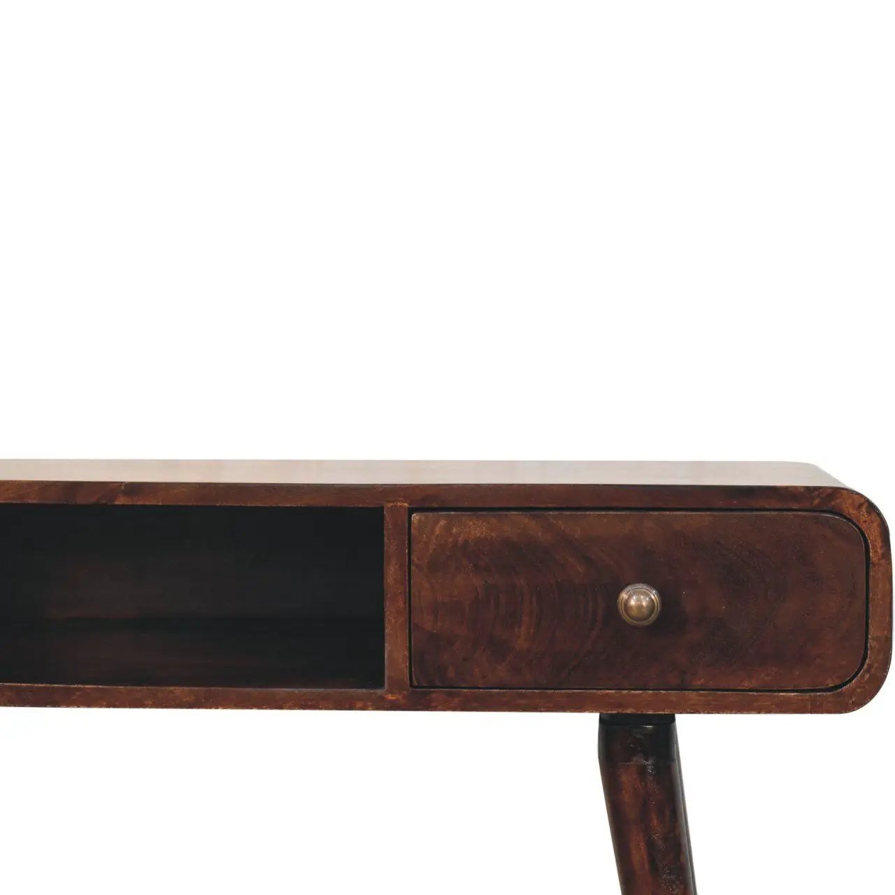 Curved Writing Desk by Unique Piece Furniture