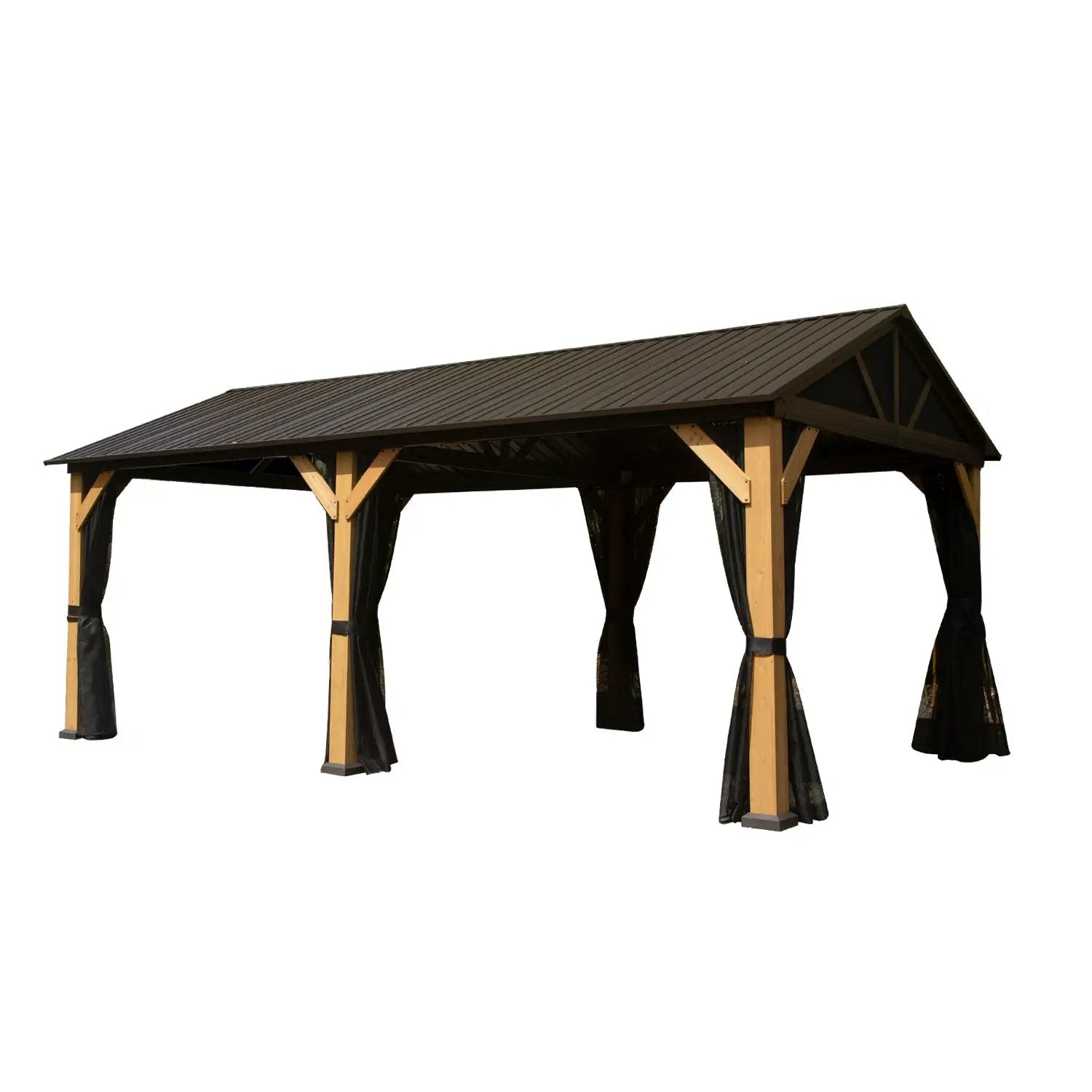 Cedar Wood Gazebo by HouseOfZazla