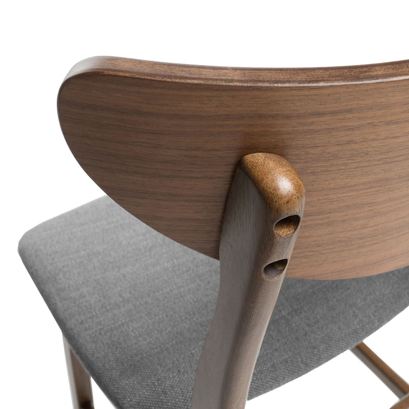 Elegant Counter Height Chair With Cushioned Seat by HouseOfZazla