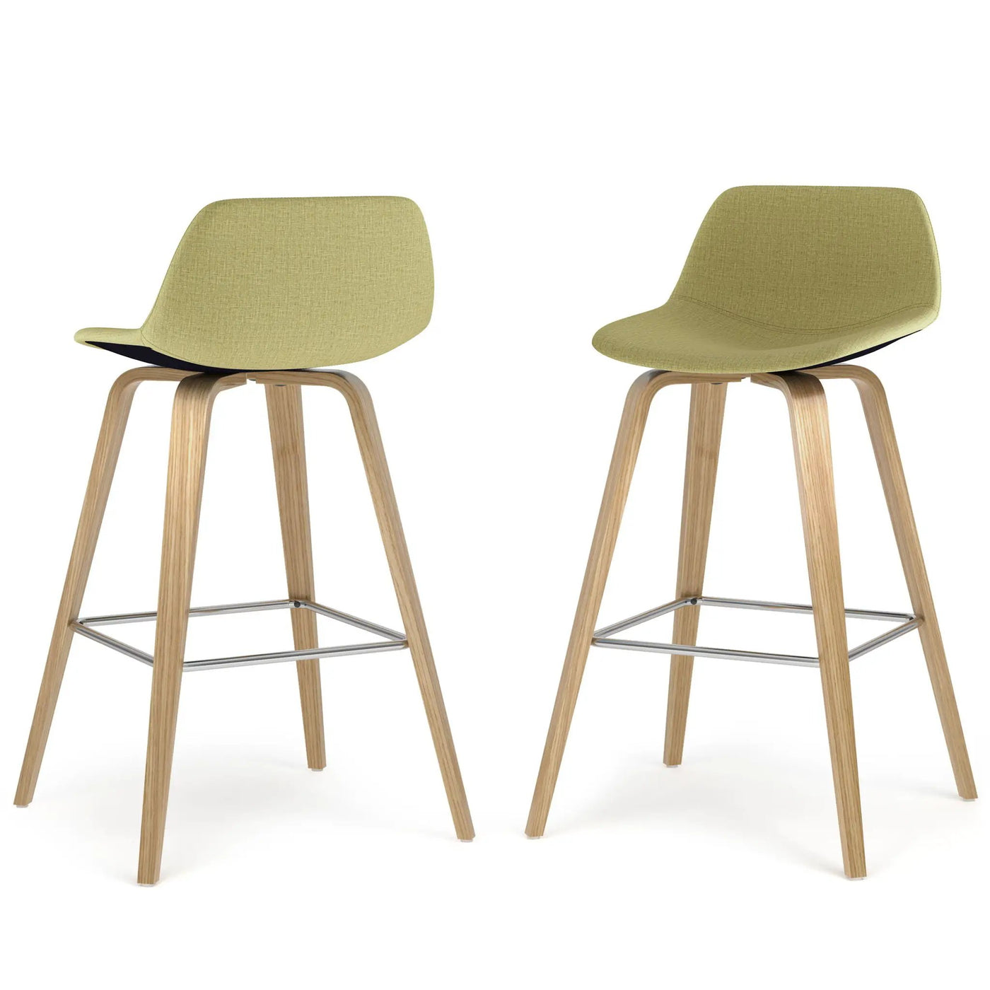 Randolph Bentwood - Upholstered Counter / Bar Height Stool (Set of 2) by Unique Piece Furniture