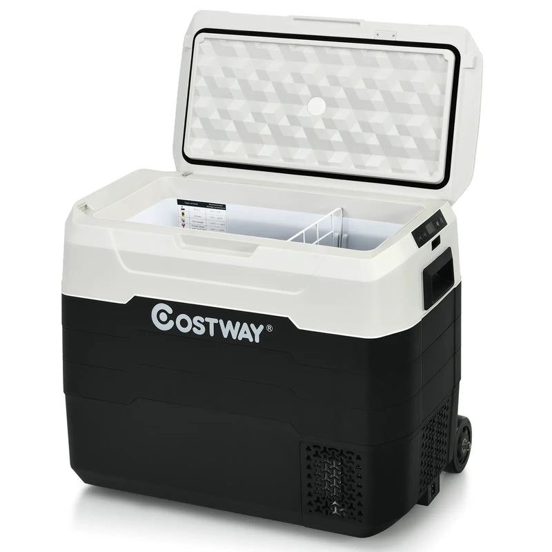 42 QT Portable Dual-Zone Car Refrigerator by DirectDeals