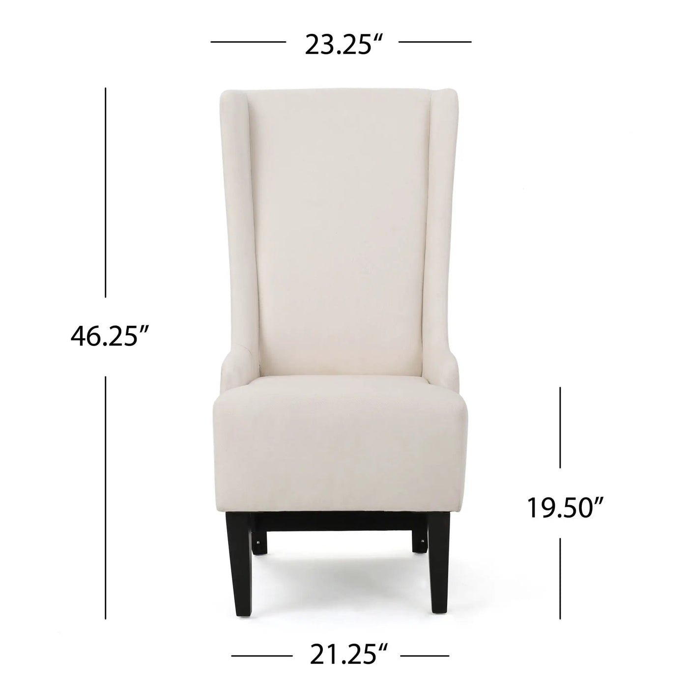 Alight Upholstered Dining Chair With High Back And Birch Wood Legs by HouseOfZazla