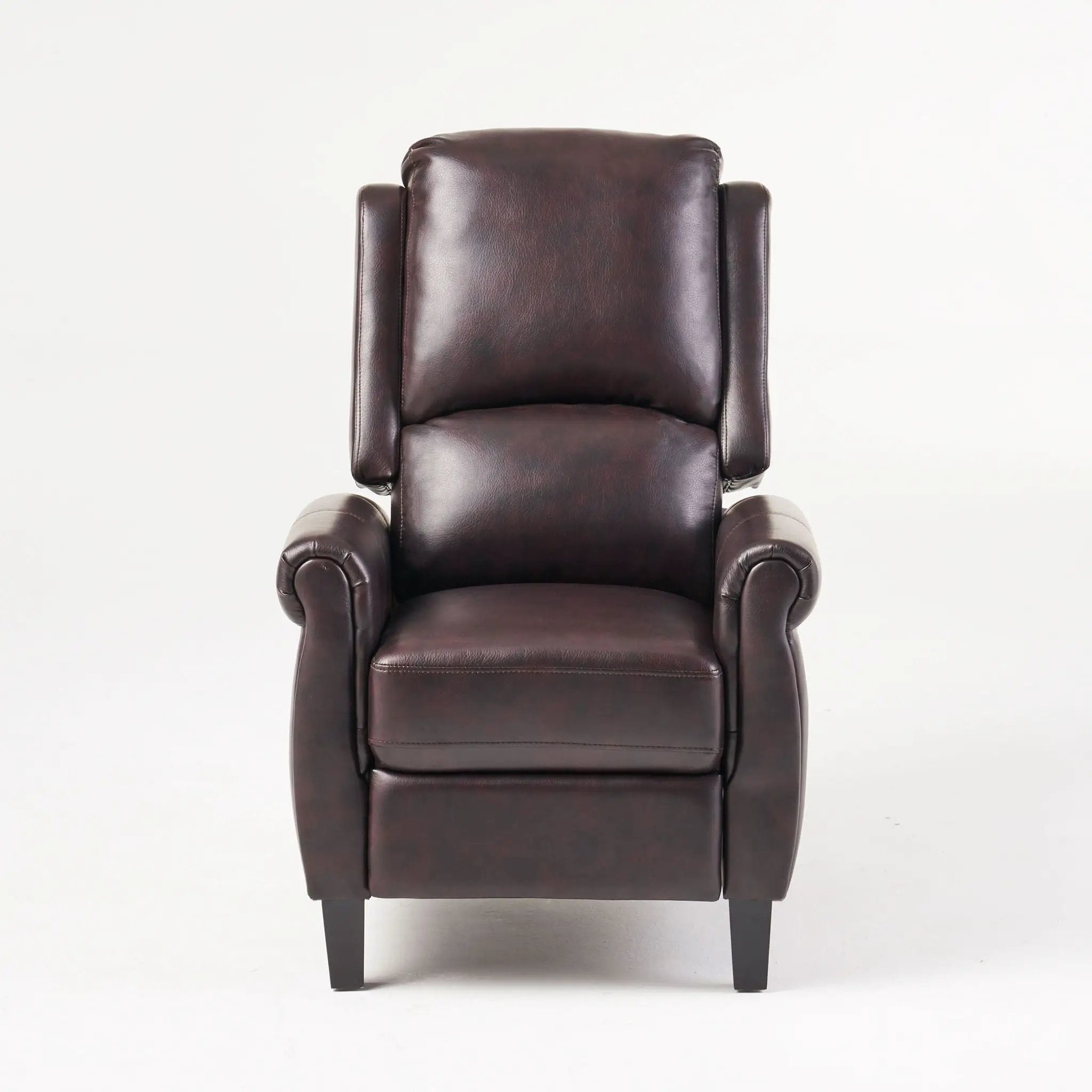 Memphis - Standard Recliner Club Chair - Burgundy by Unique Piece Furniture