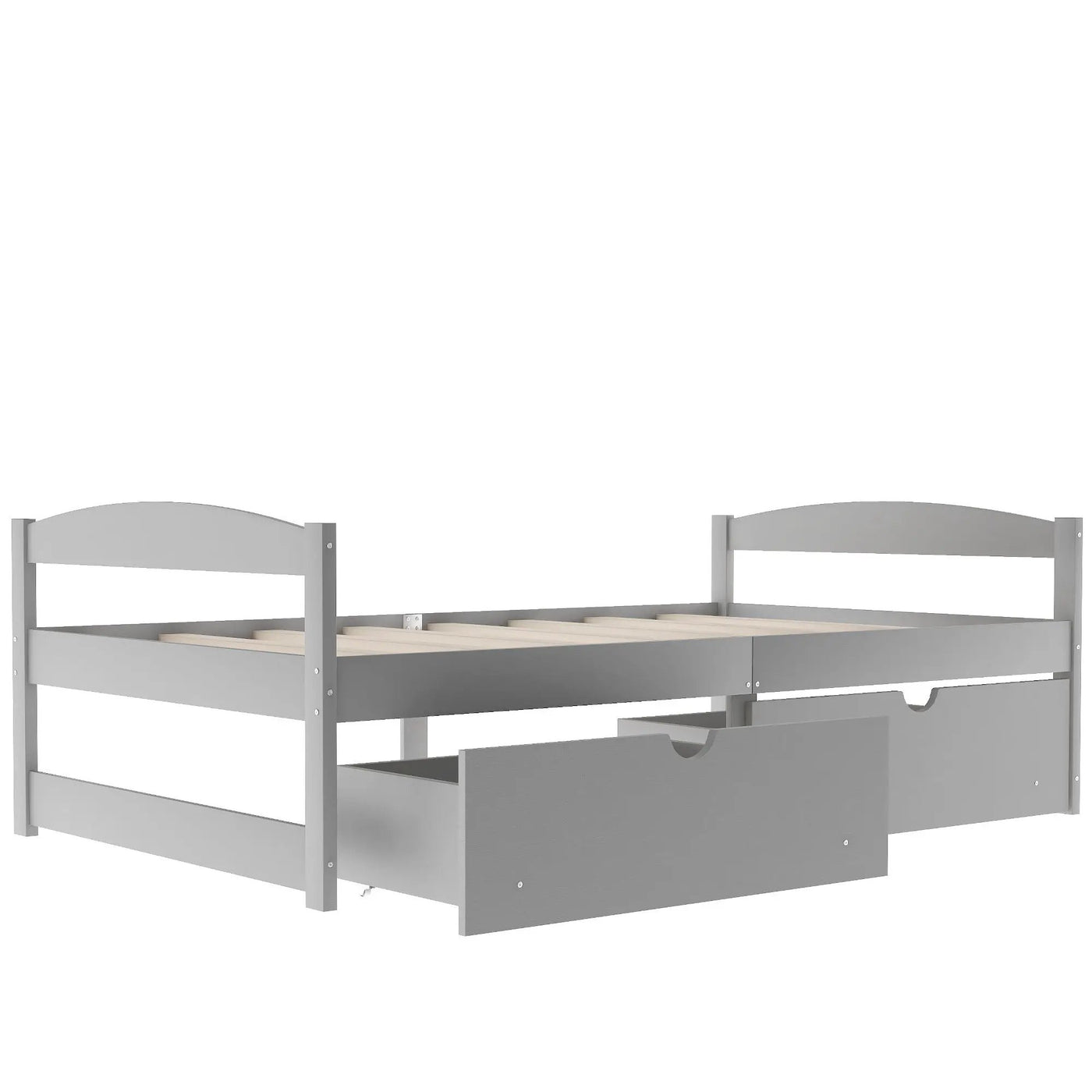 Platform Bed With 2 Drawers by HouseOfZazla