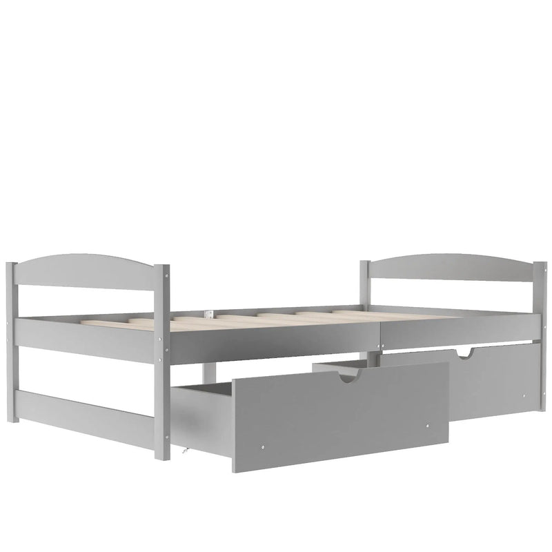 Platform Bed With 2 Drawers by Unique Piece Furniture