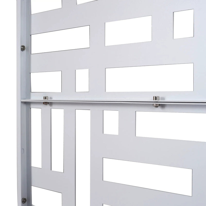 Decorative Freestanding Metal Privacy Screen For Indoor & Outdoor Use by HouseOfZazla