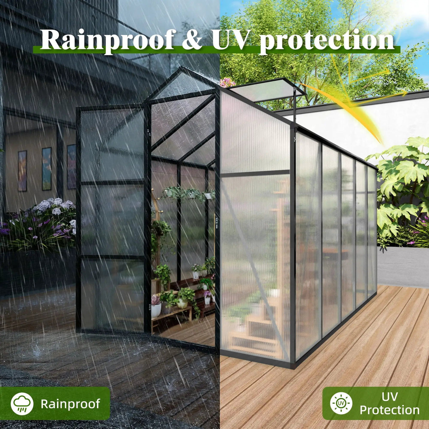 Gain Height Windproof house With Raised Base by HouseOfZazla