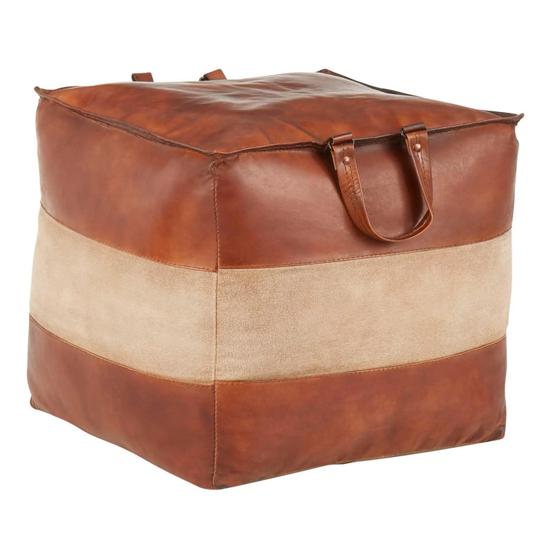 Cobbler - Industrial Pouf by Unique Piece Furniture