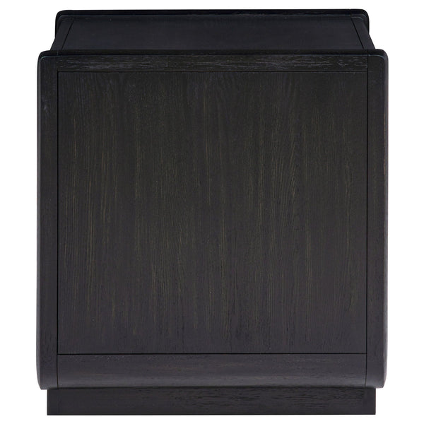 Leandro 3-piece Wood Coffee and End Table Set Burnished Black, photo 2 of 7