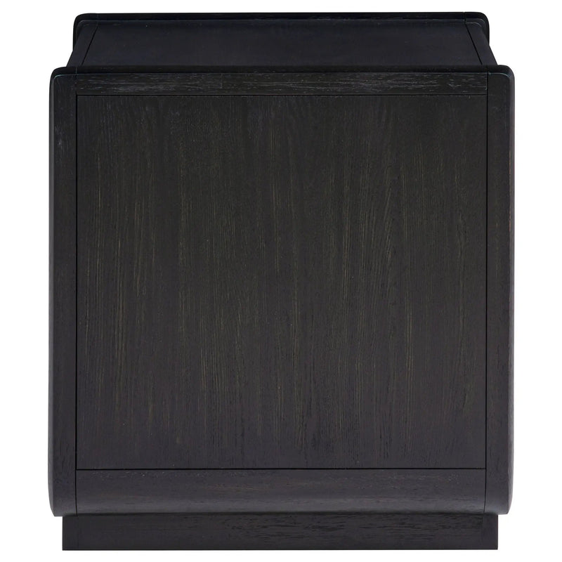 Leandro 3-piece Wood Coffee and End Table Set Burnished Black by Unique Piece Furniture