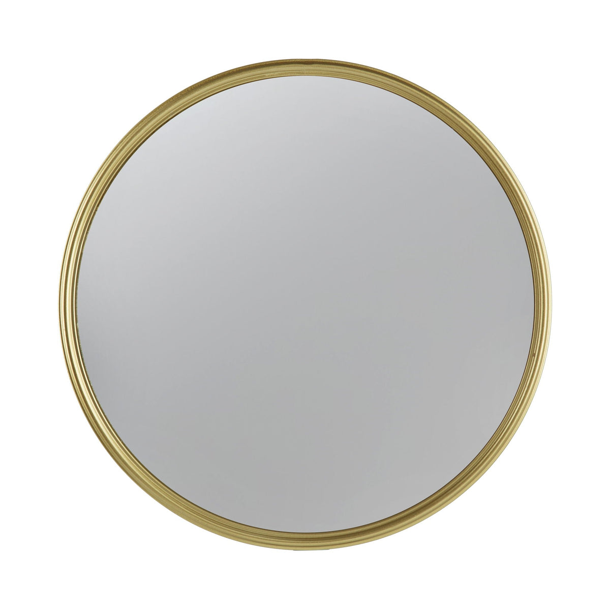 Round Mirror with Iron Frame - Gray, photo 4 of 17