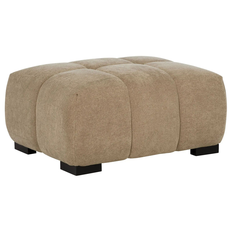 Octavia Upholstered Rectangular Ottoman Camel by Unique Piece Furniture