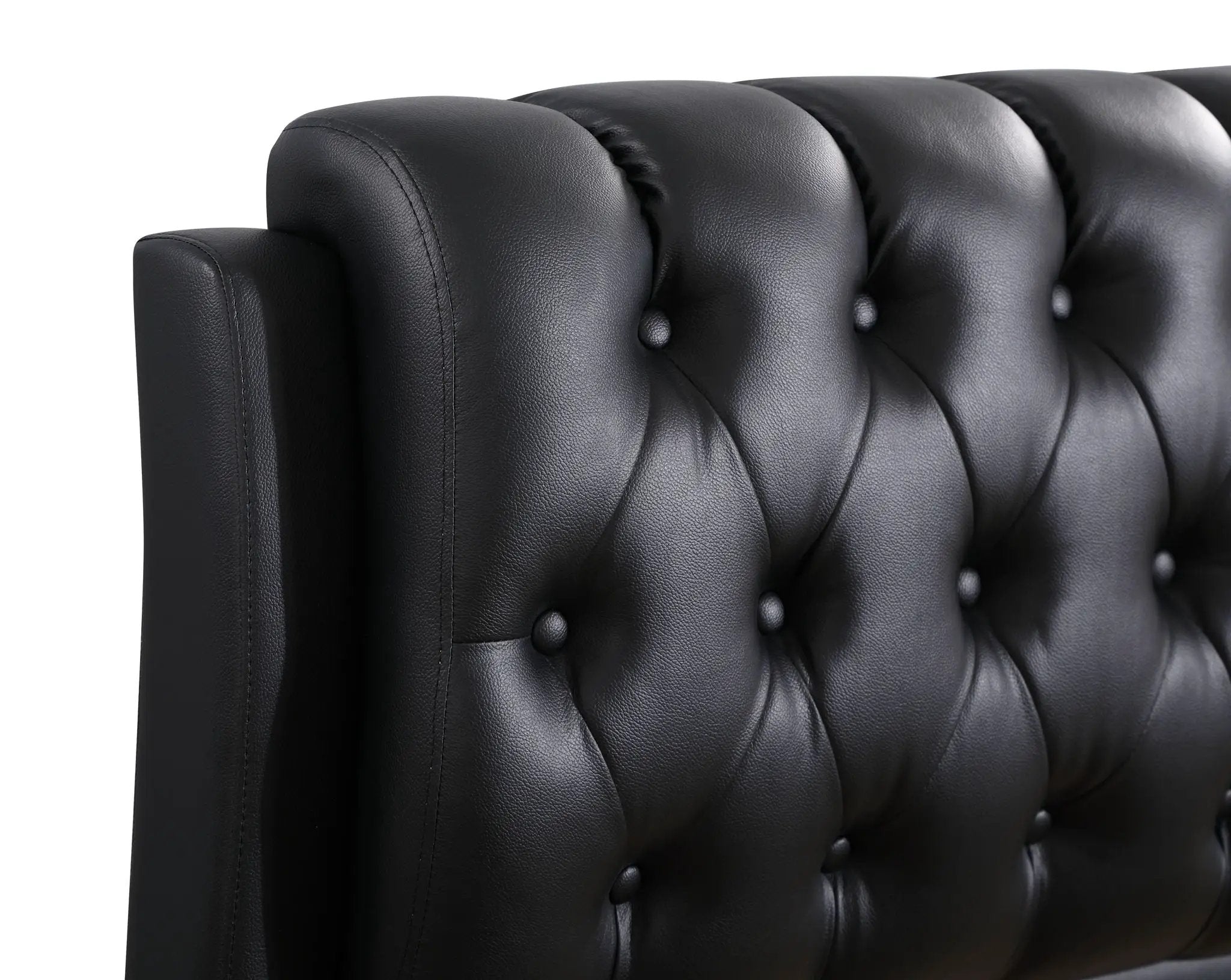Tufted Upholstered Bed by Unique Piece Furniture