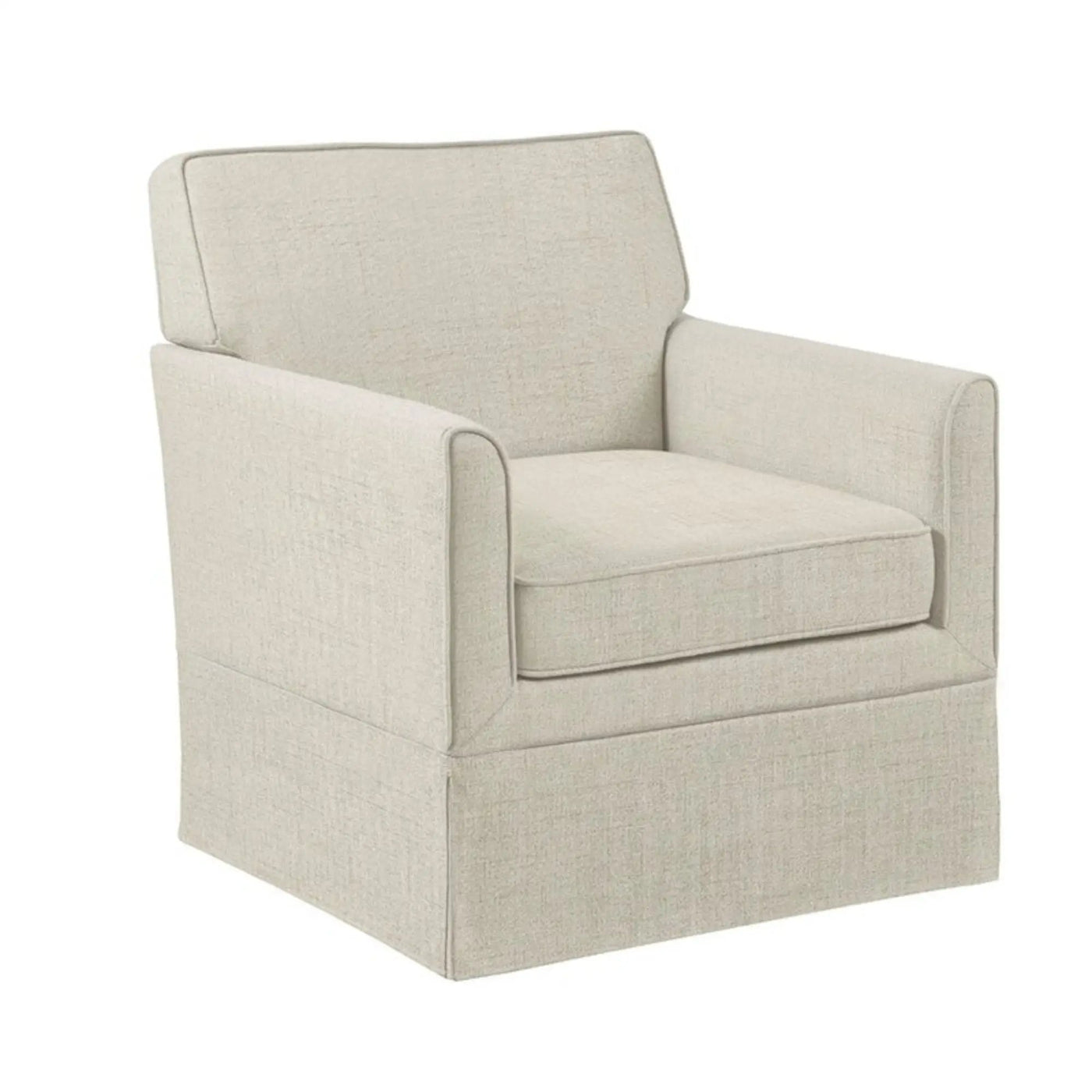 Timeless - Accent Armchair With Classic Track Arm Silhouette And Skirted Base by HouseOfZazla