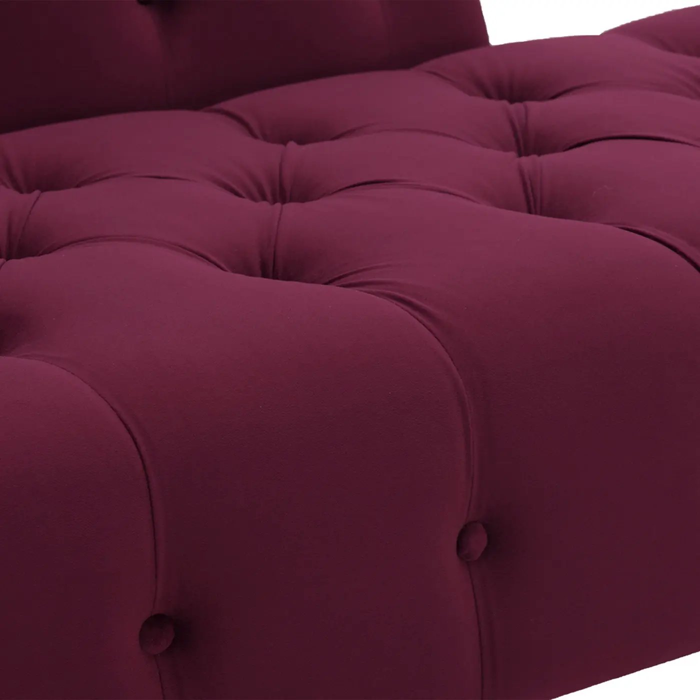 Samuel - Tufted Roll Arm Chaise Lounge by HouseOfZazla