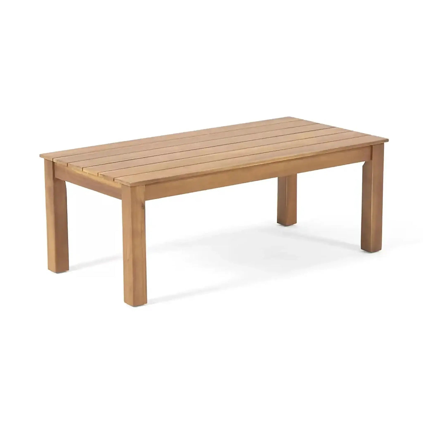 Avacyn Outdoor Acacia Wood 4-Seater Chat Set with Cushions by HouseOfZazla