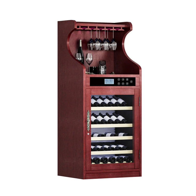 Nuvia Luxury 43-Bottle Freestanding Low Noise Wine Cooler Cabinet (SAK56084) by SAKSBY WHOLESALE