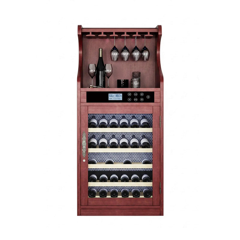 Nuvia Luxury 43-Bottle Freestanding Low Noise Wine Cooler Cabinet (SAK56084) by SAKSBY WHOLESALE