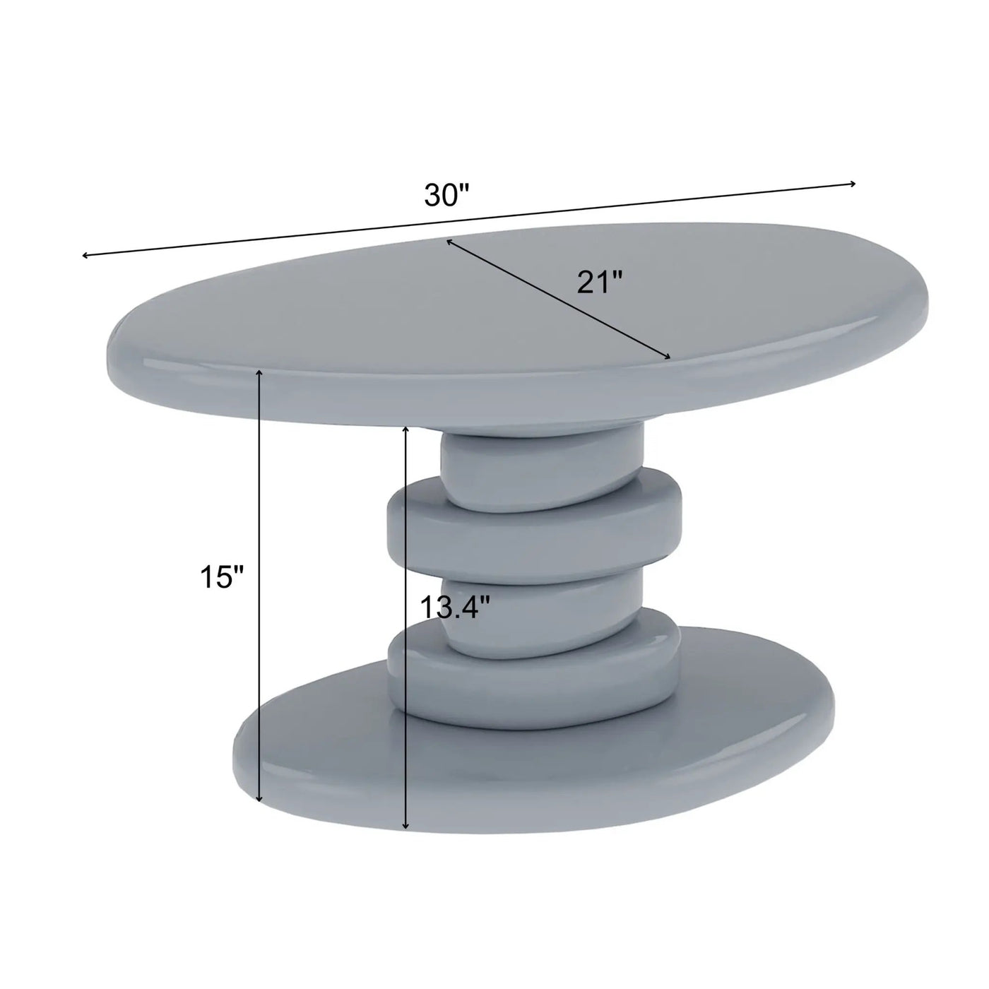 Cobblestone End Table by HouseOfZazla