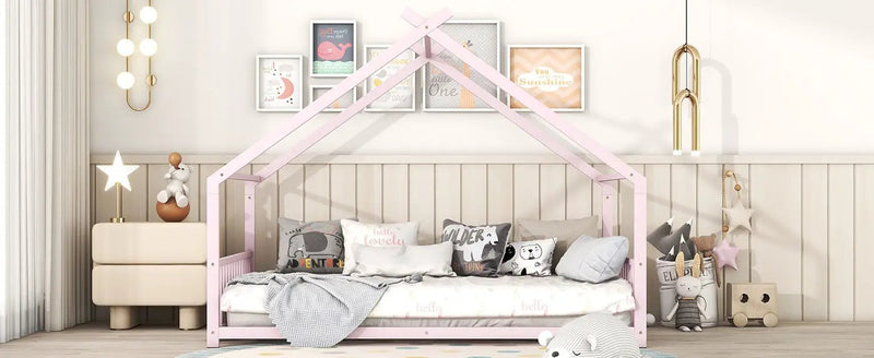Metal House Bed by HouseOfZazla