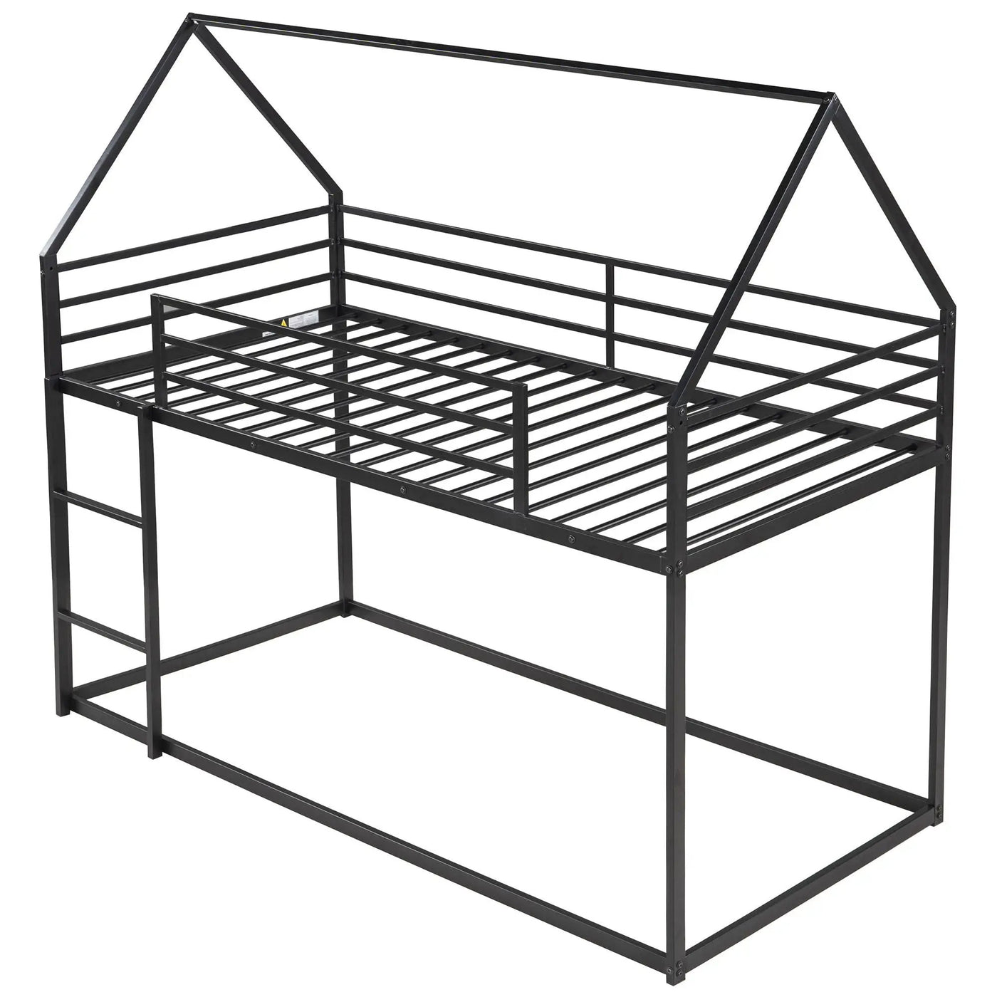 House Bunk Bed With Built In Ladder by HouseOfZazla
