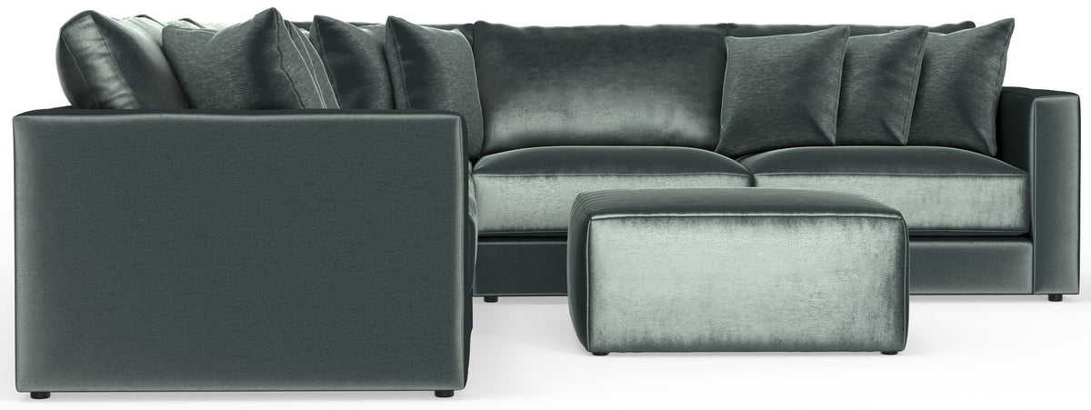 Remington - Modular Sofa And Cocktail Ottoman - Pine, photo 14 of 28